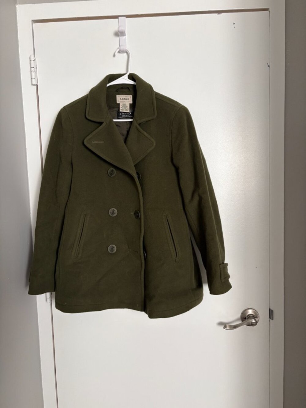 L.L.Bean Women’s Classic Lambswool Peacoat
